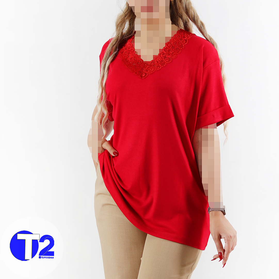 تیشرت پلاس سایز گیپوری لارین (3495)