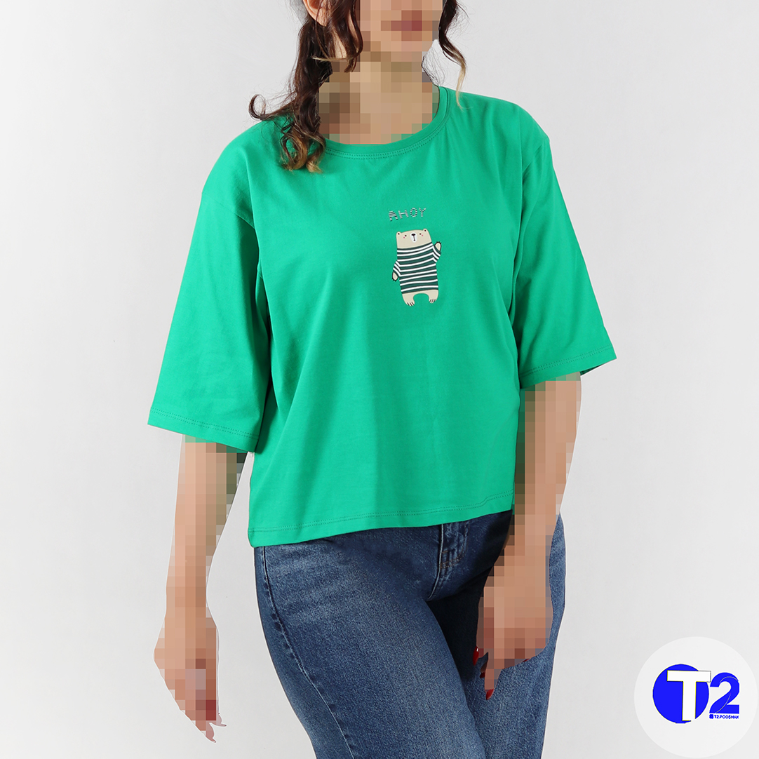 تیشرت باکسی خرس(3520)