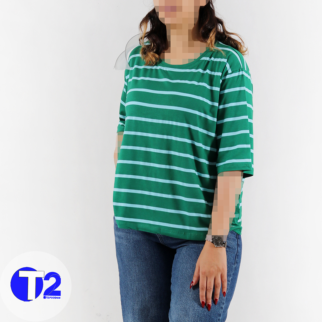 تیشرت فول باکسی رینگی 12رنگ کامل (3522)