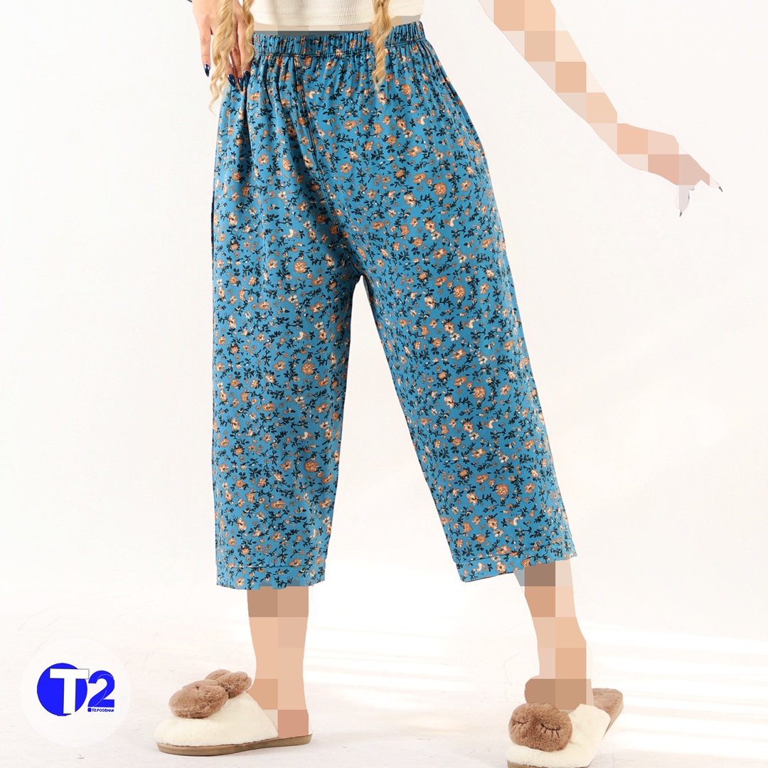 شلوار برمودا نخی پایین پاکتی طرح جدید(3381)