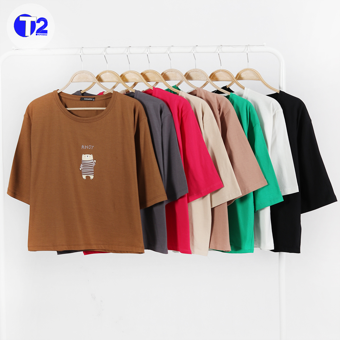 تیشرت باکسی خرس(3520)