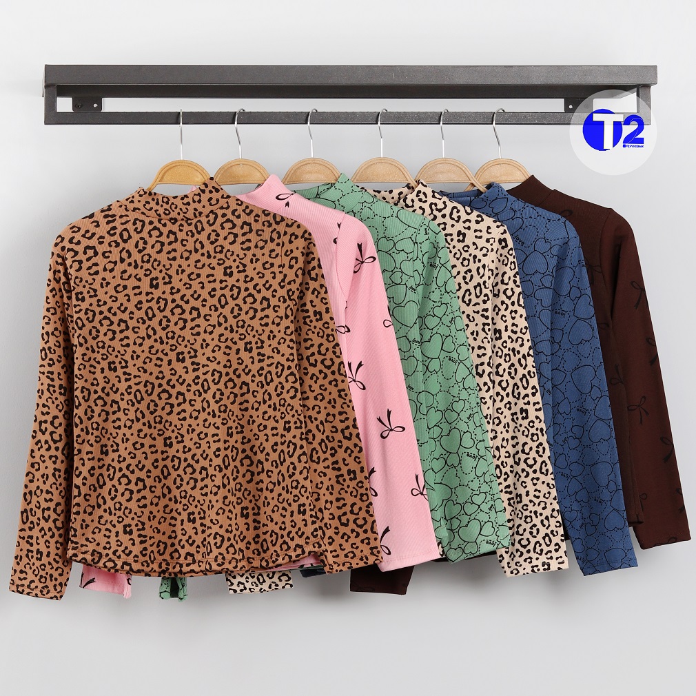 بلوز فانریپ پنبه چاپی پک شش تایی (3191)