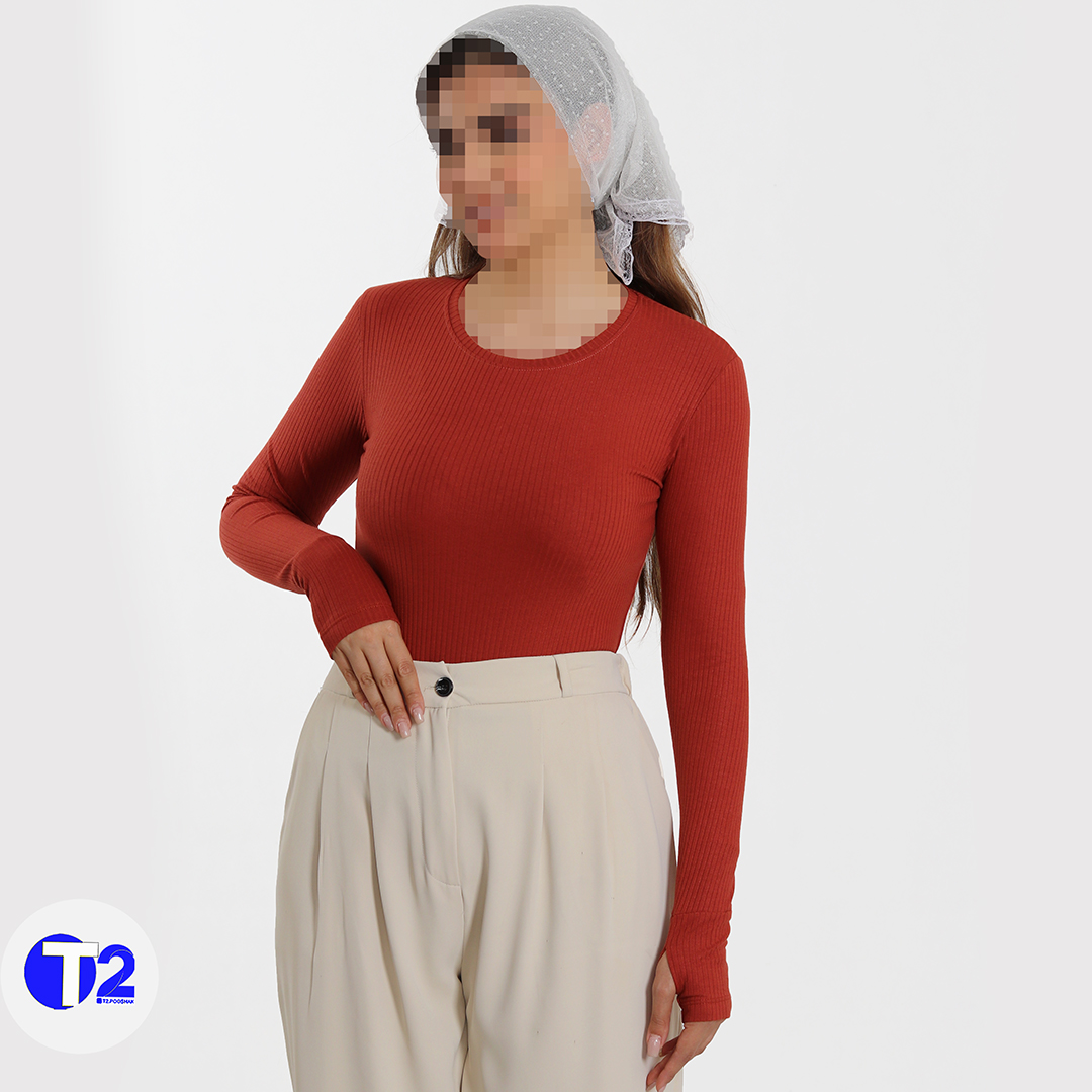 بادی یقه گرد فینگر دار کرکره (3601)