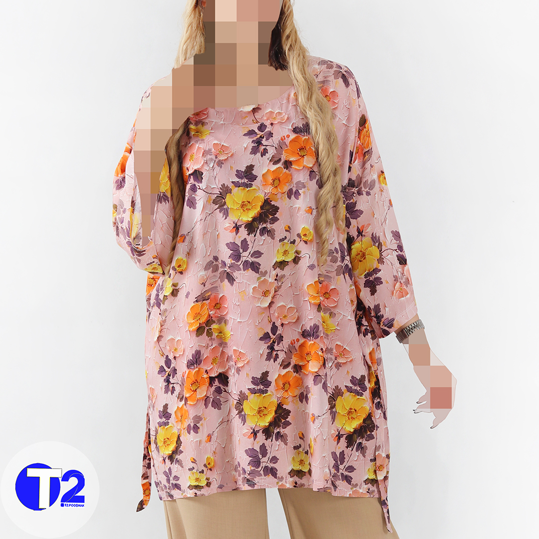 تونیک قواره دار نخی (3363)