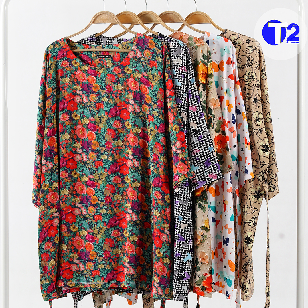 تونیک قواره دار نخی (3363)