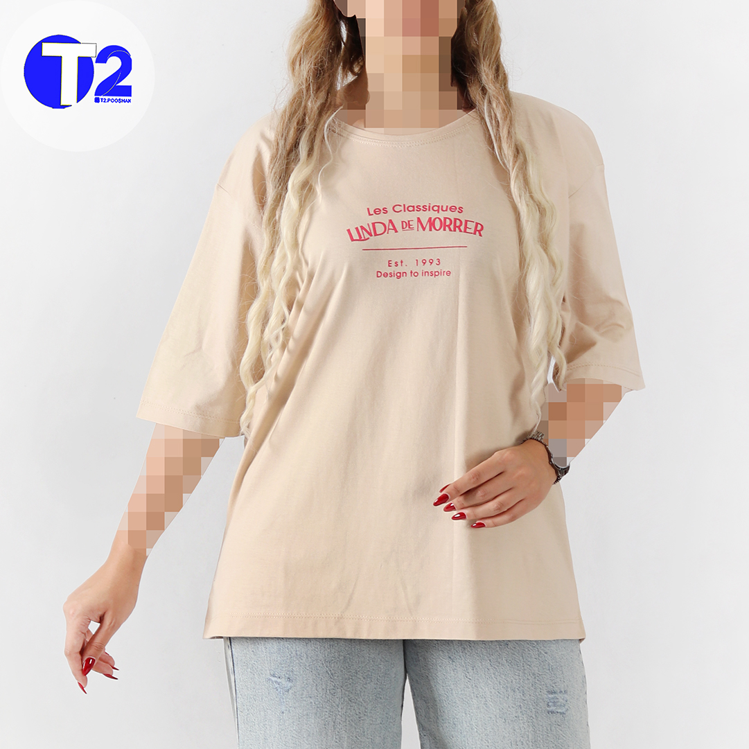 تیشرت لانگ فول سایز لیندا (3502)