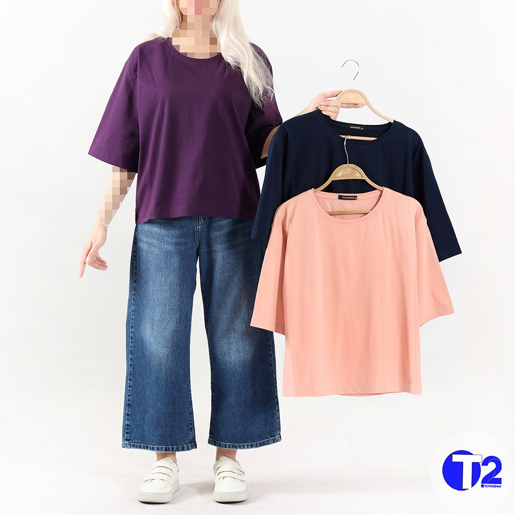 تیشرت باکسی ساده (3479)