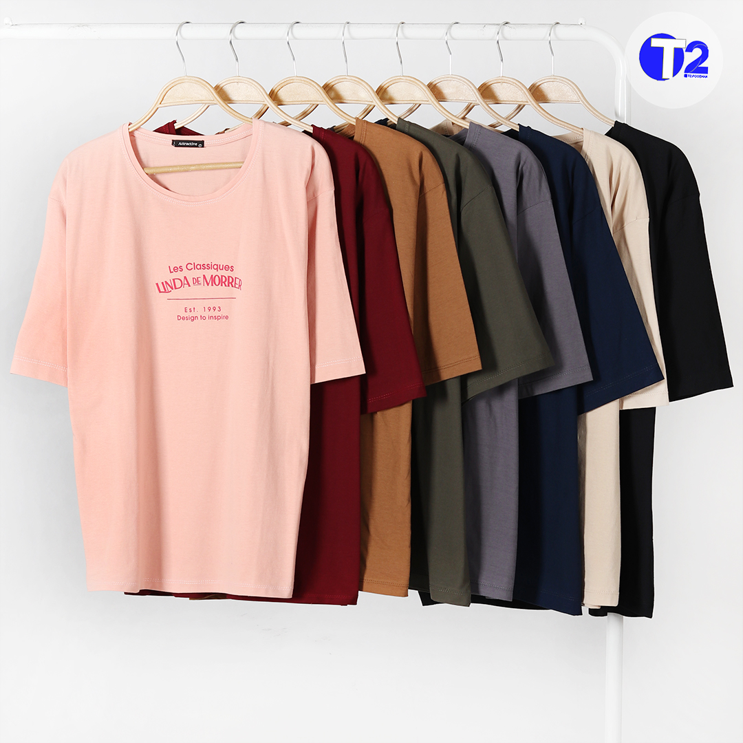 تیشرت لانگ فول سایز لیندا (3502)