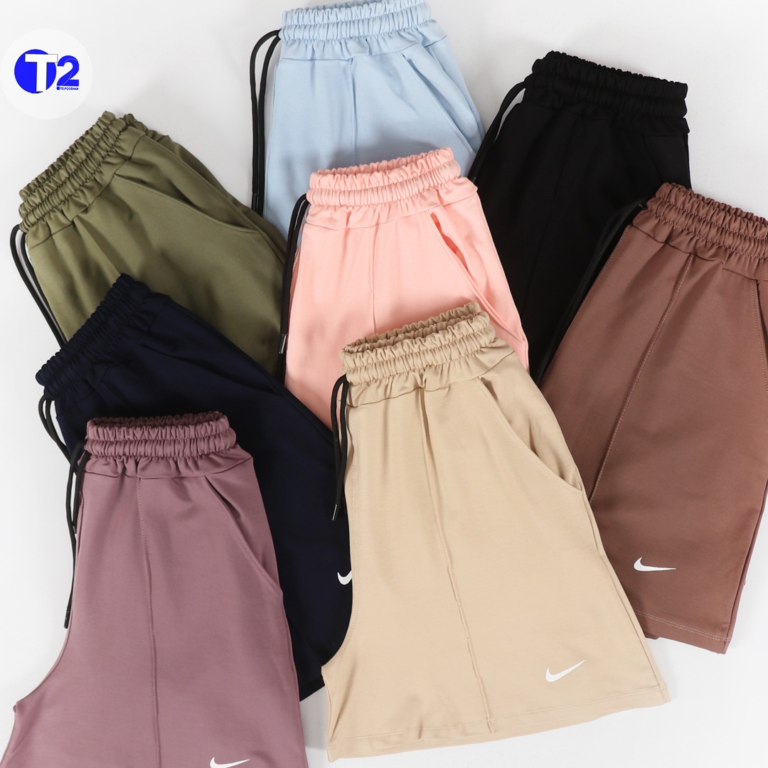 شلوارک نایک جلونیش دار رنگی (3299)