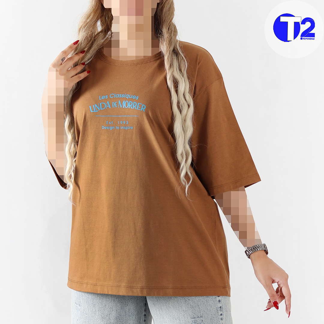 تیشرت لانگ فول سایز لیندا (3502)