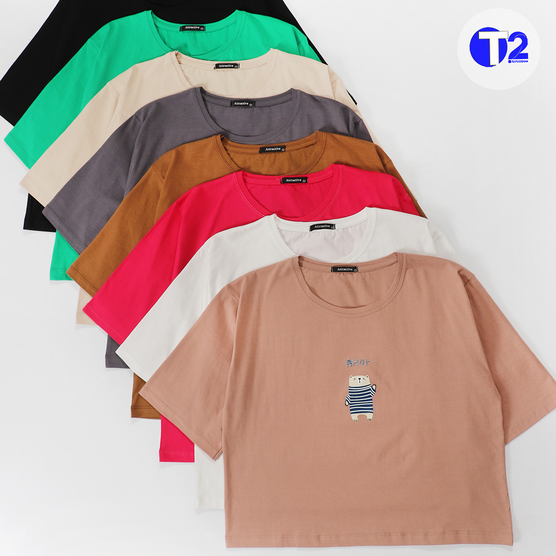 تیشرت باکسی خرس(3520)