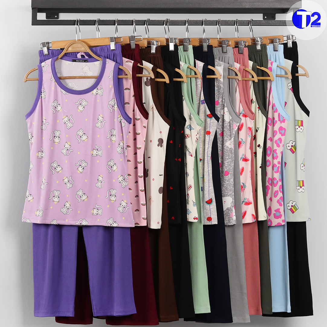 ست تاپ وشلوار کبریتی کلودی(3402)