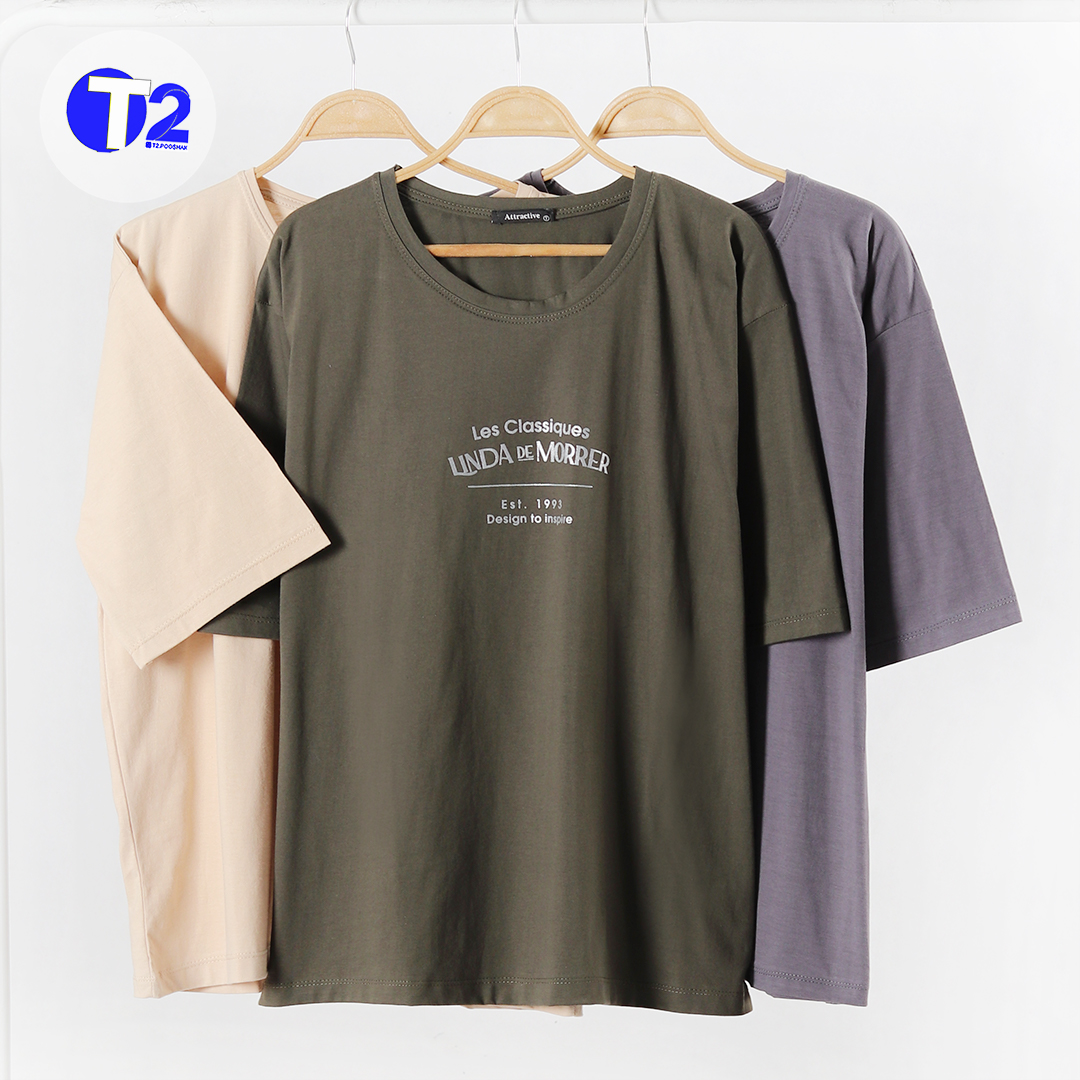 تیشرت لانگ فول سایز لیندا (3502)