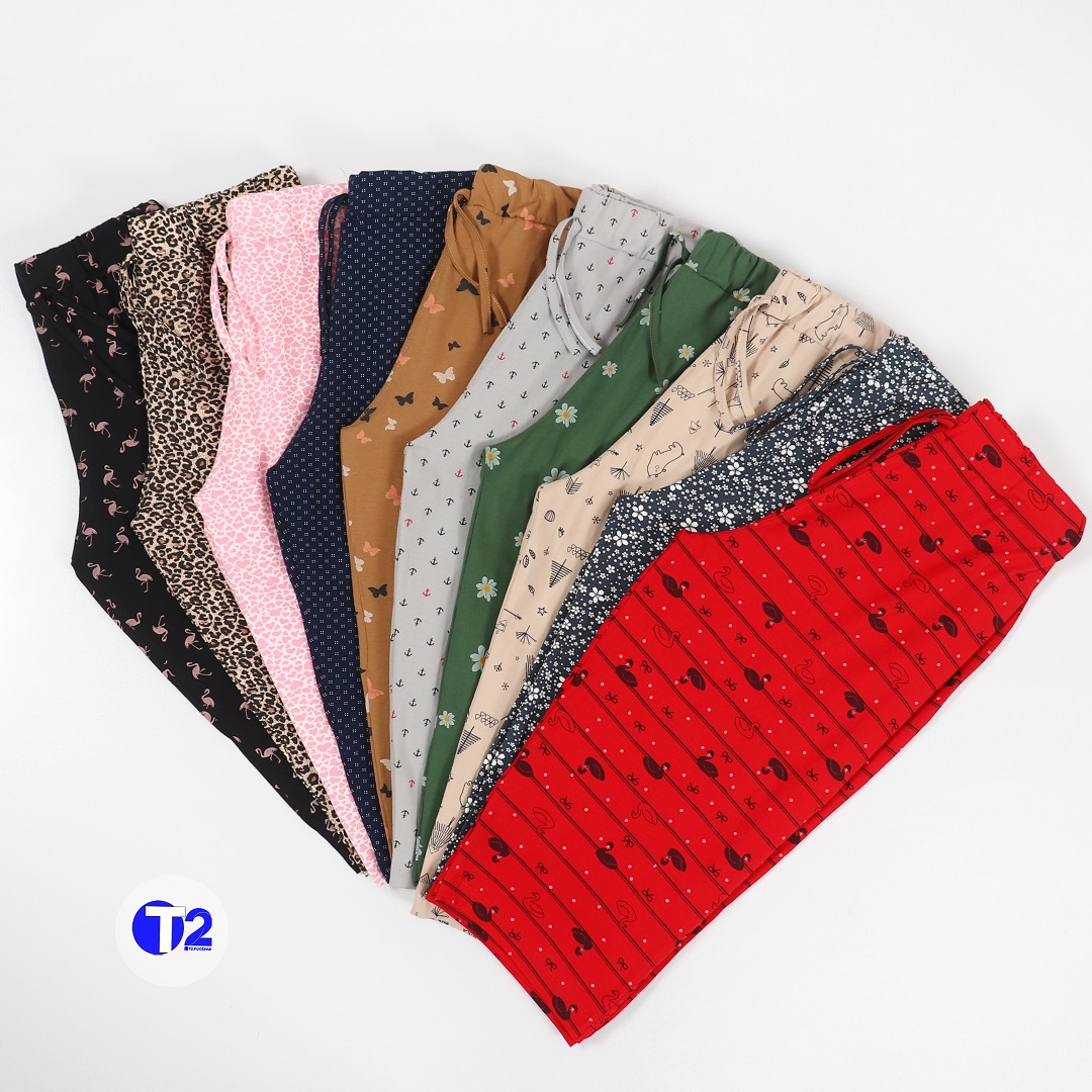 شلوارک قواره معمول میکس گلدار (3231)