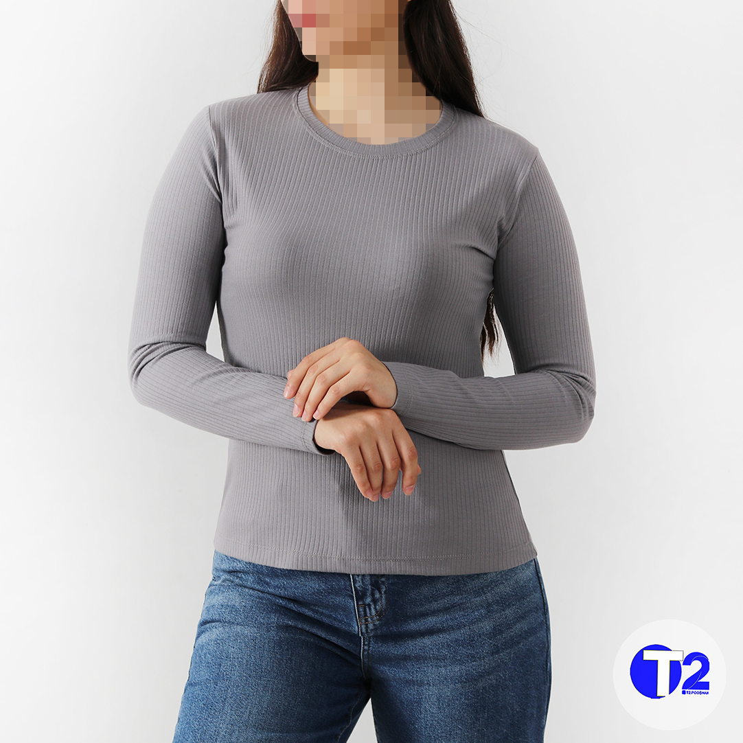 بلوز یقه گرد سایز یک کرکره (3604)