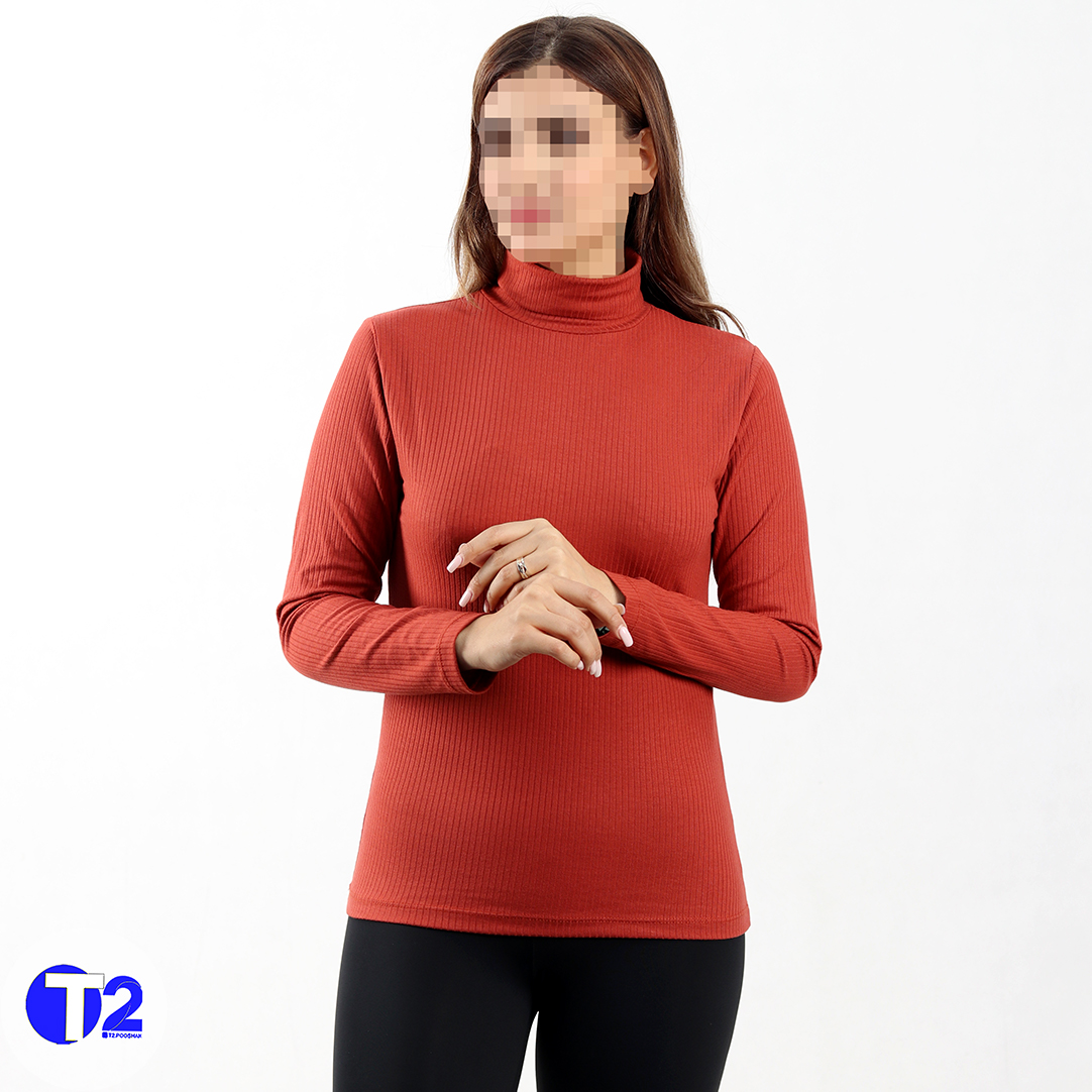بلوز یقه اسکی کرکره قواره معمول(3626)