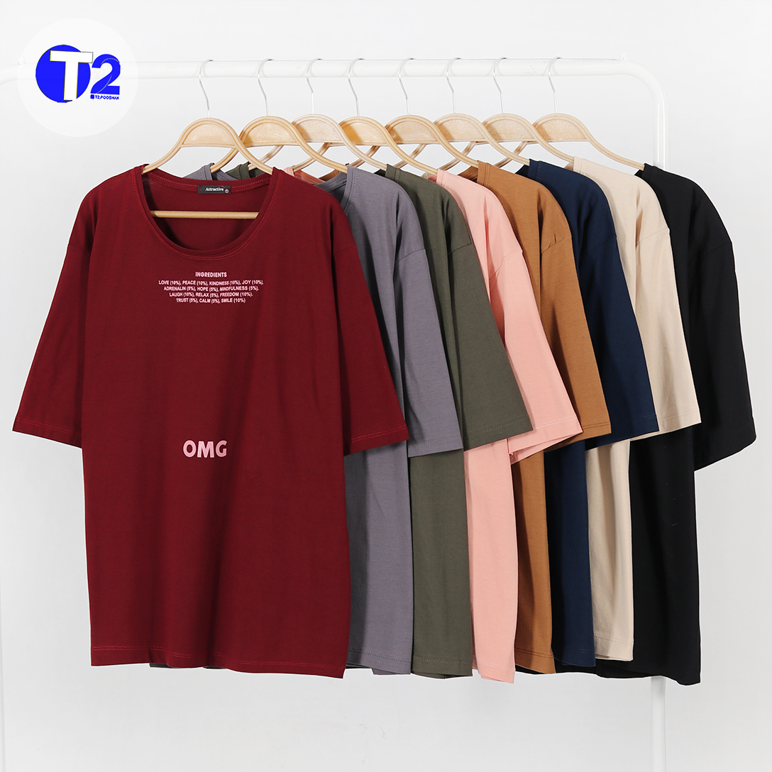 تیشرت لانگ او ام جی (3493)omg