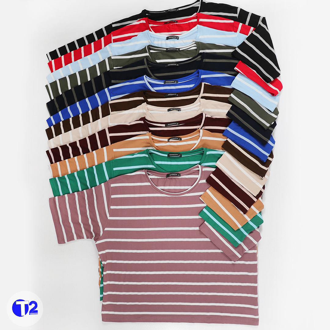 تیشرت فول باکسی رینگی 12رنگ کامل (3522)