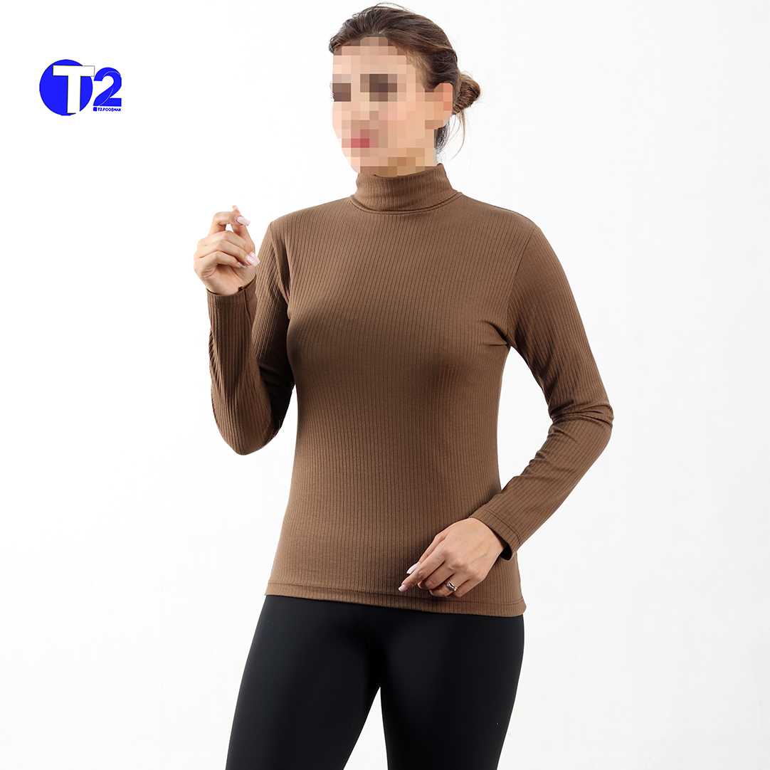 بلوز یقه اسکی کرکره قواره معمول(3626)