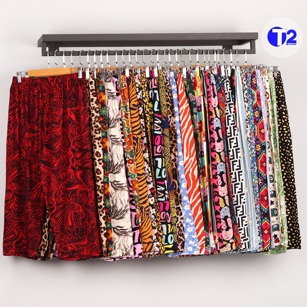شلوارک قواره دار نخی برمودا (2759)