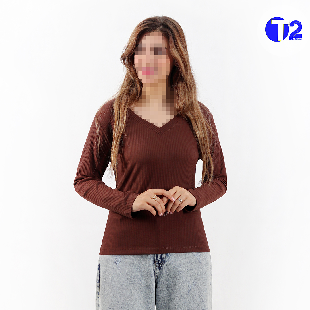 بلوز یقه هفت سایز دوکرکره (3657)