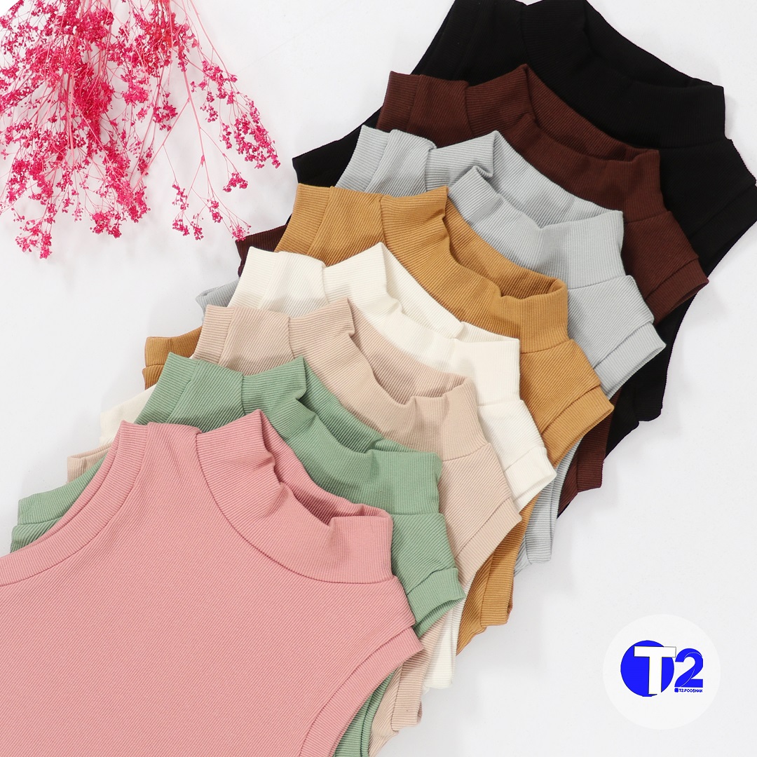 کراپ تاپ فانریپ یقه ایستاده (3135)