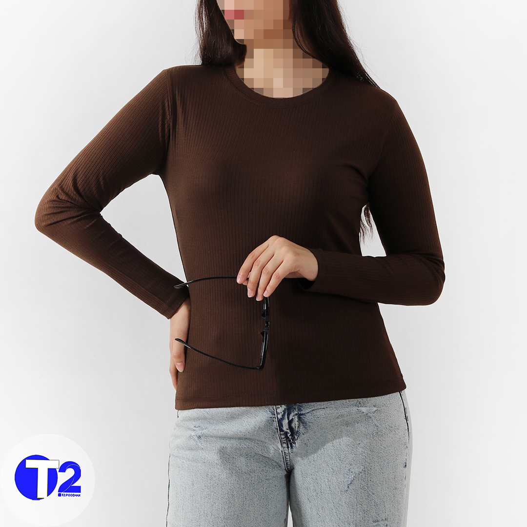 بلوز یقه گرد سایز یک کرکره (3604)