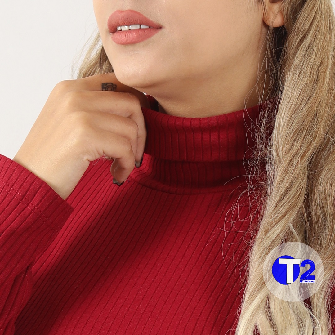 بلوز یقه اسکی کرکره (3248)