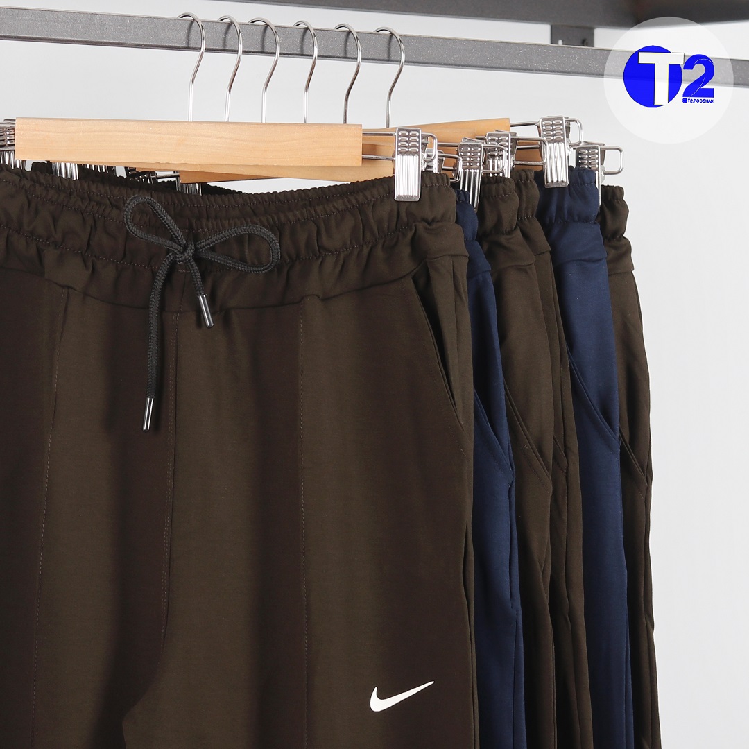 شلوار بگ جلو نیش دار پک دورنگ (3260)