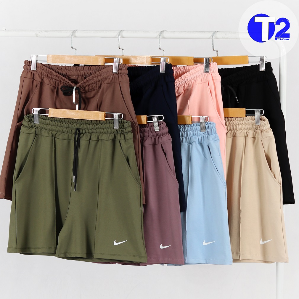 شلوارک نایک جلونیش دار رنگی (3299)