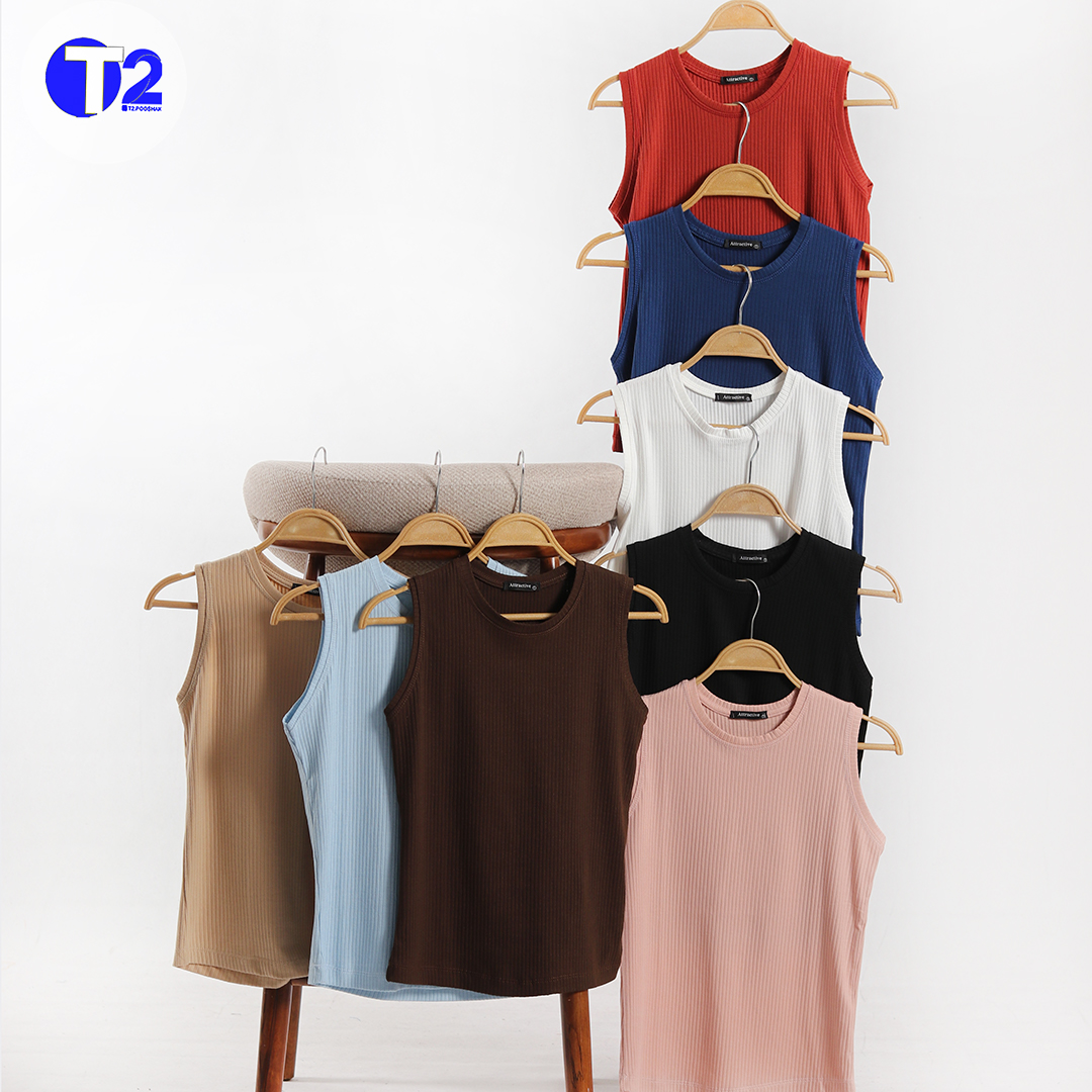 تاپ یقه گرد کرکره سایزیک(3569)