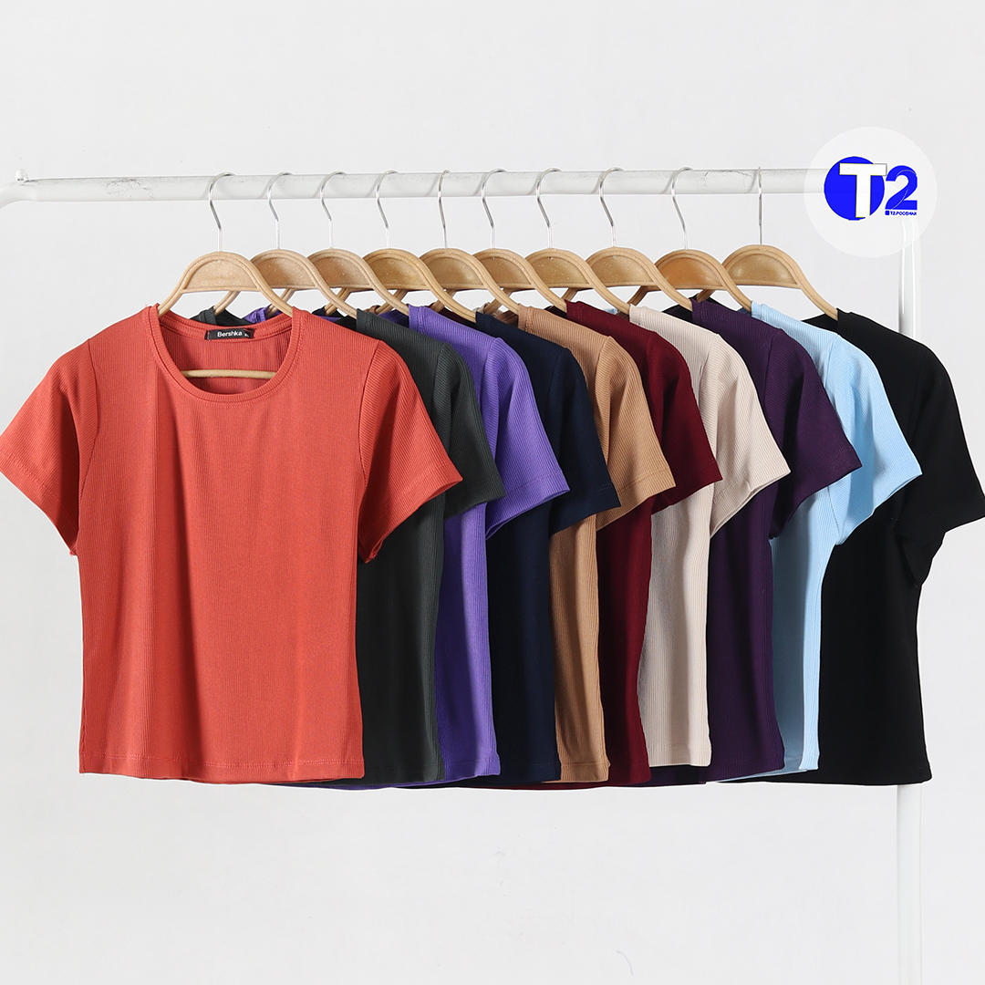 تیشرت کراپ برشکا (3411)