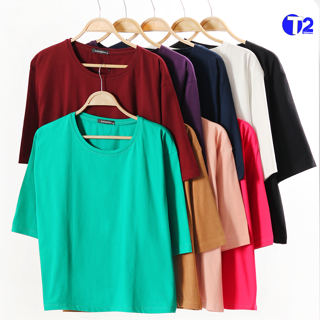 تیشرت باکسی ساده (3479)