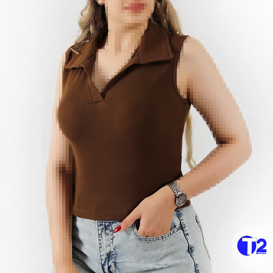  تاپ یقه شکاری سیلوا (3570)
