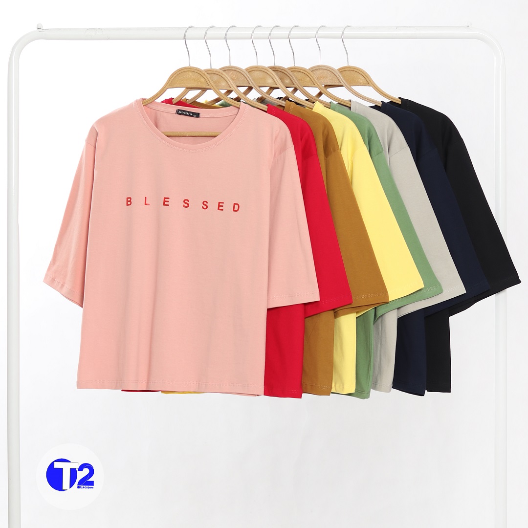 تیشرت باکسی BLESSED(3008)