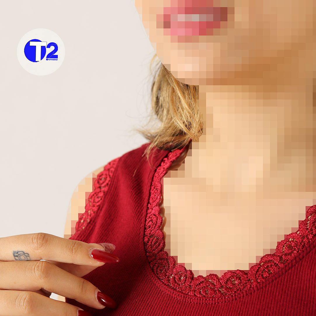 تاپ یقه گرد گیپوری (3383)