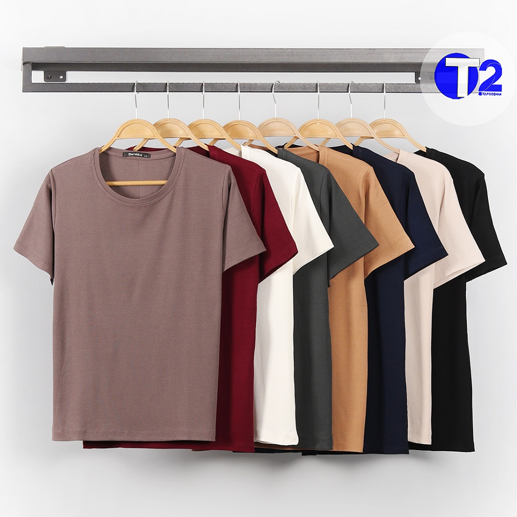 تیشرت بیگ سایز برشکا هشت رنگ (3435)