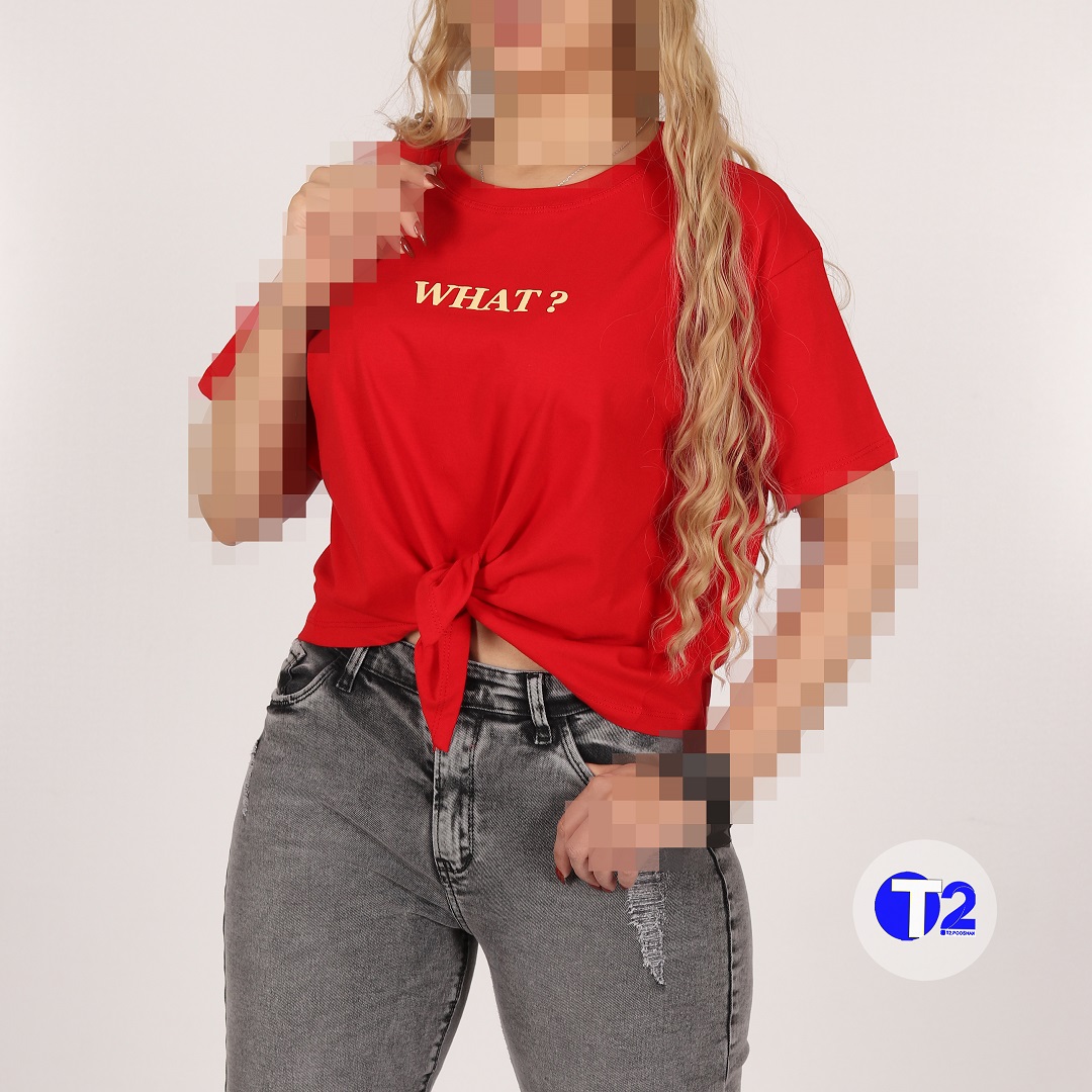 تیشرت پایین گره وات (3344)