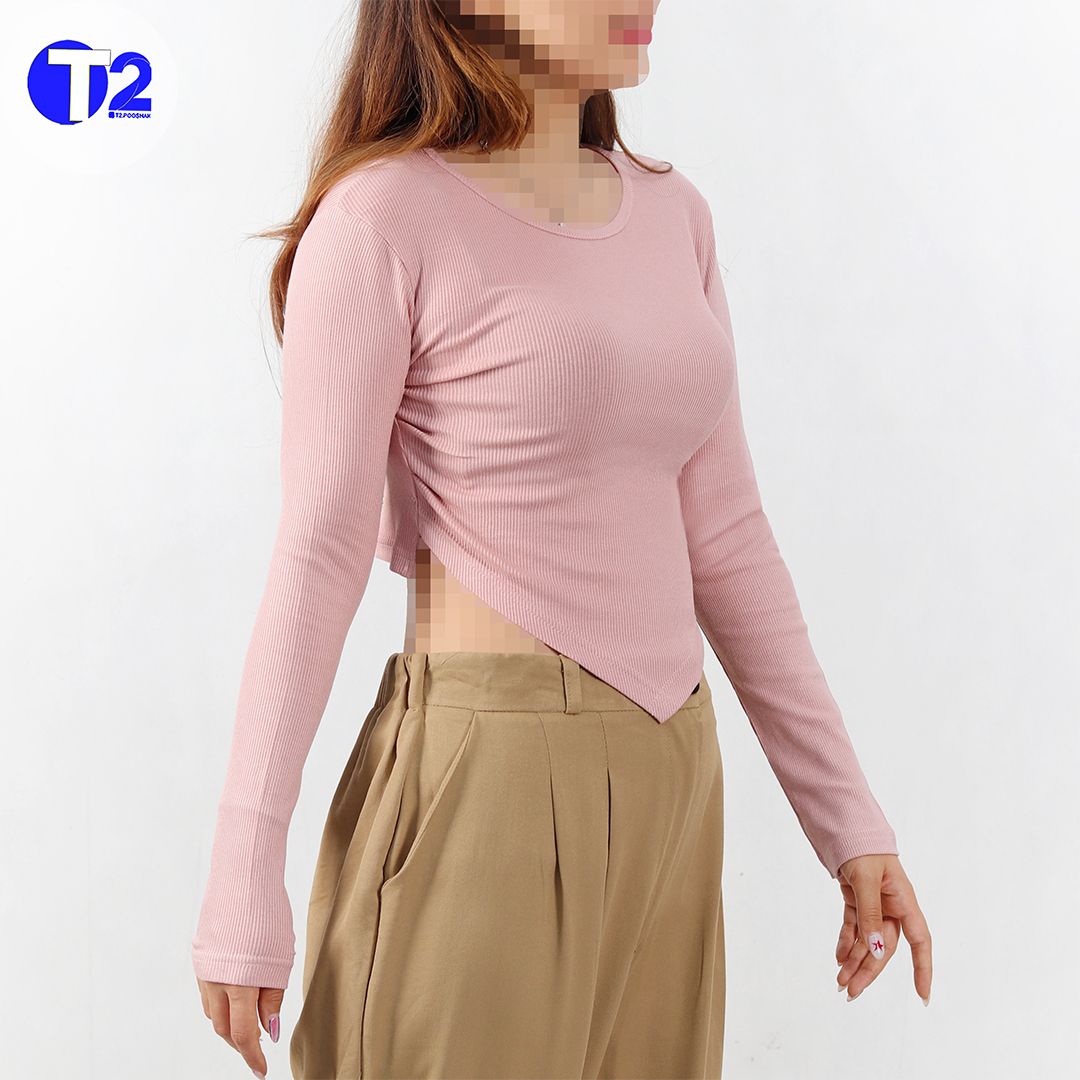 بلوز کراپ هفتی دراپه (3620)