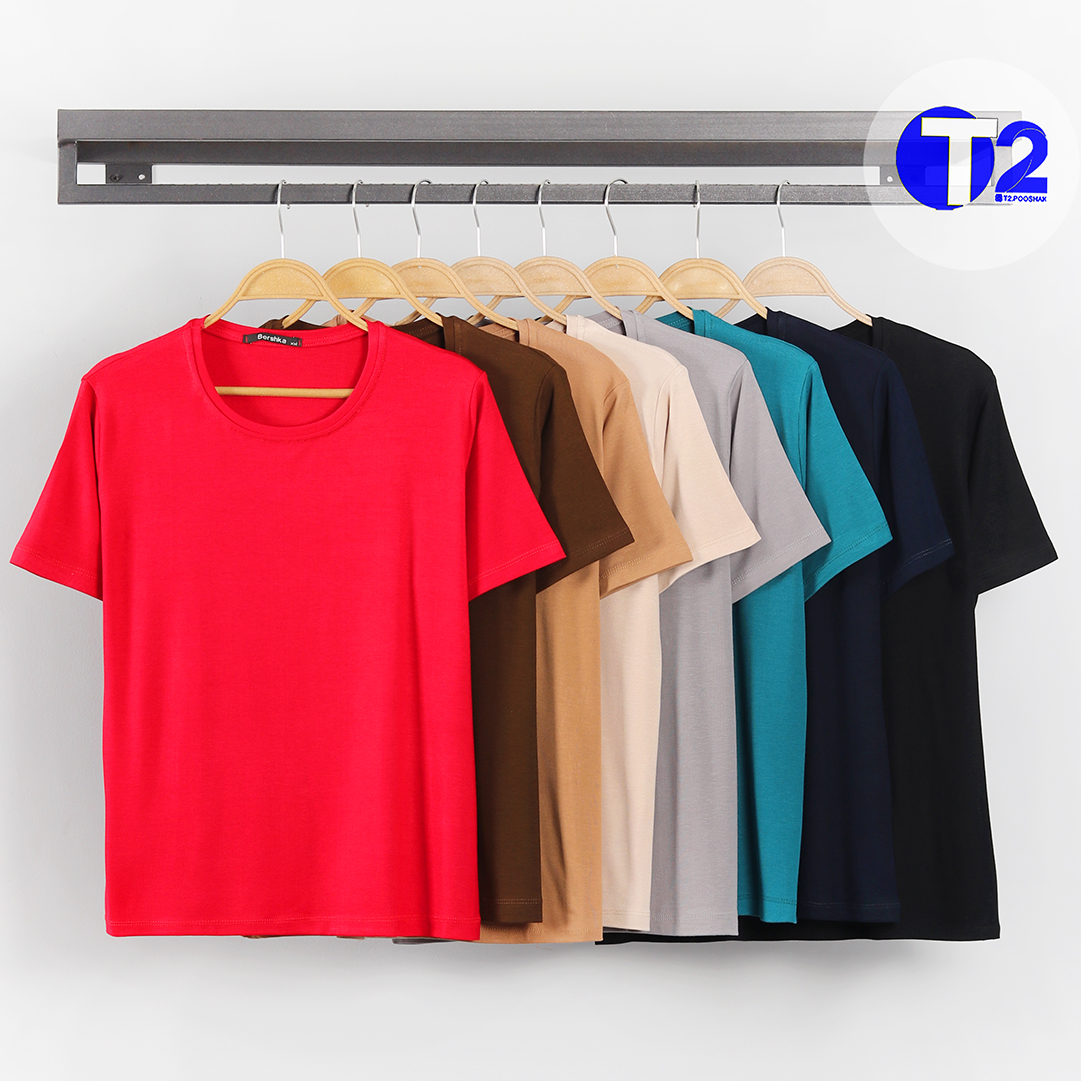 تیشرت بیگ سایز یقه گرد پاپایا (3230)