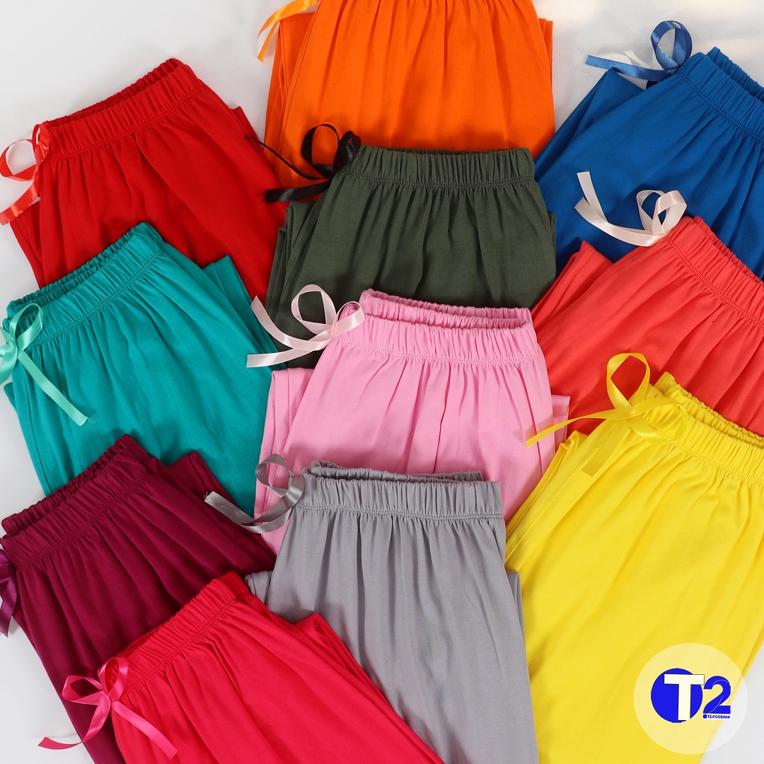 شلوارقواره معمول پنبه لاکرا مدادرنگی (3172)