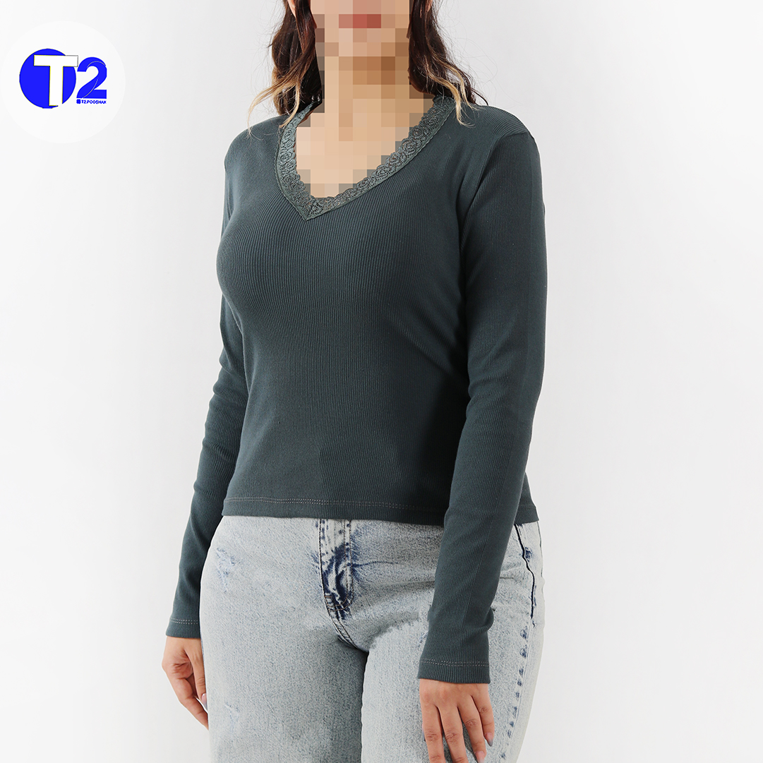 بلوز استین بلند گیپوری سیلوا (3587)