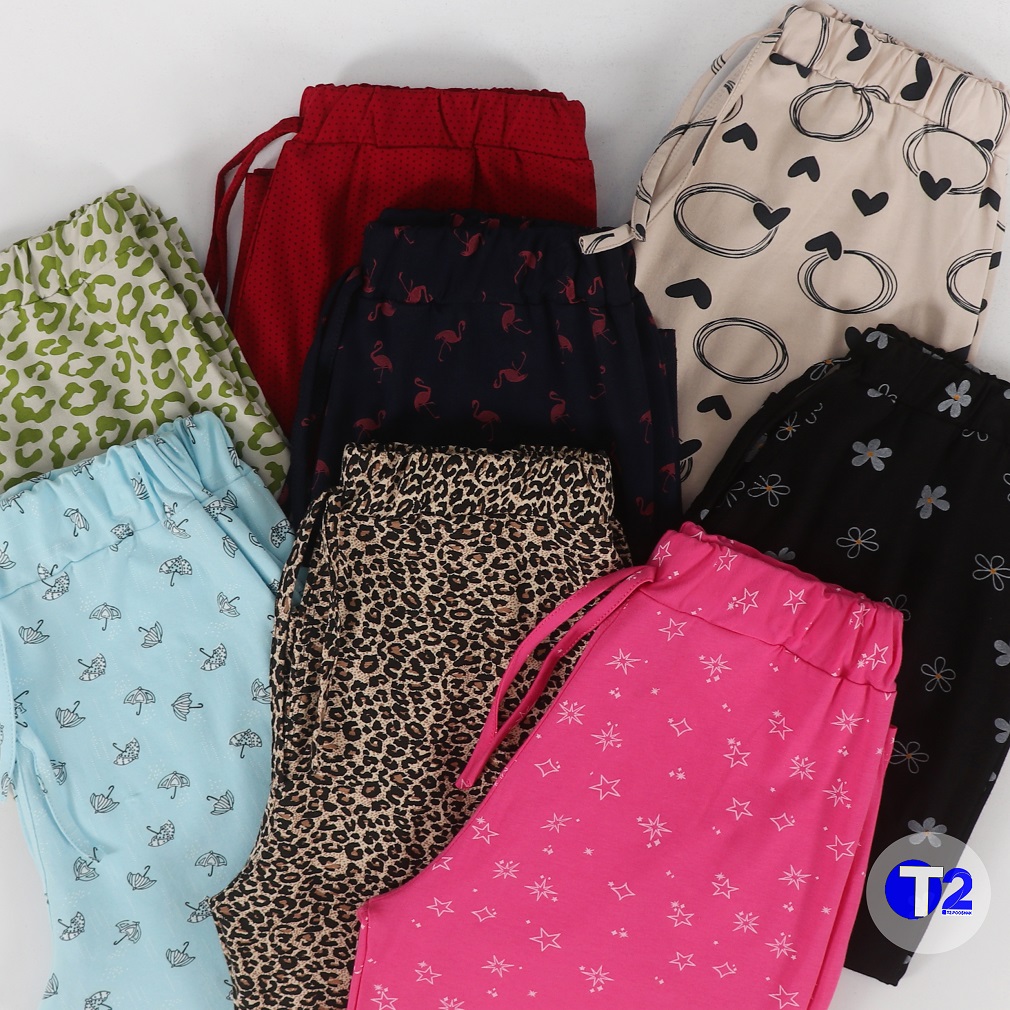 شلوارک میکس گلدار سایزدو  (3231)