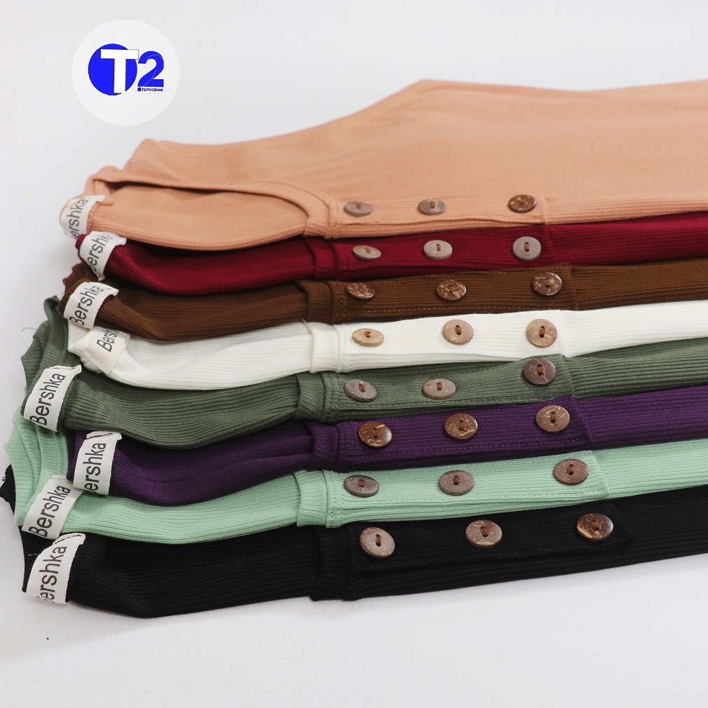 تاپ جلودکمه پک 8رنگ (3308)