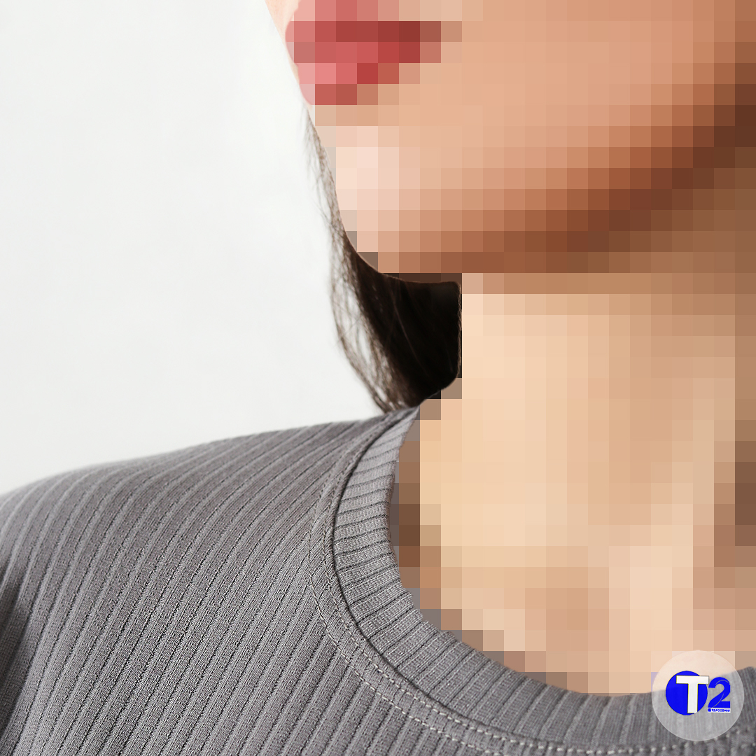 بلوز یقه گرد سایز یک کرکره (3604)