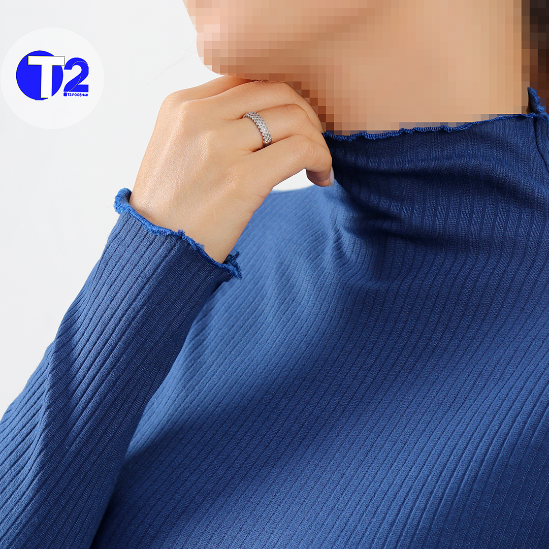 بلوز یقه ایستاده ژورخورده (3628)