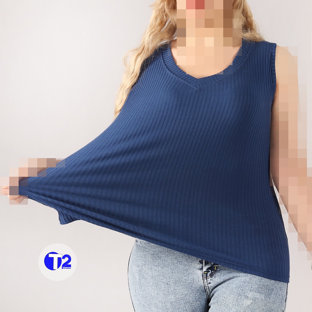 تاپ یقه هفت کرکره پک پنج رنگ اصلی (3370)