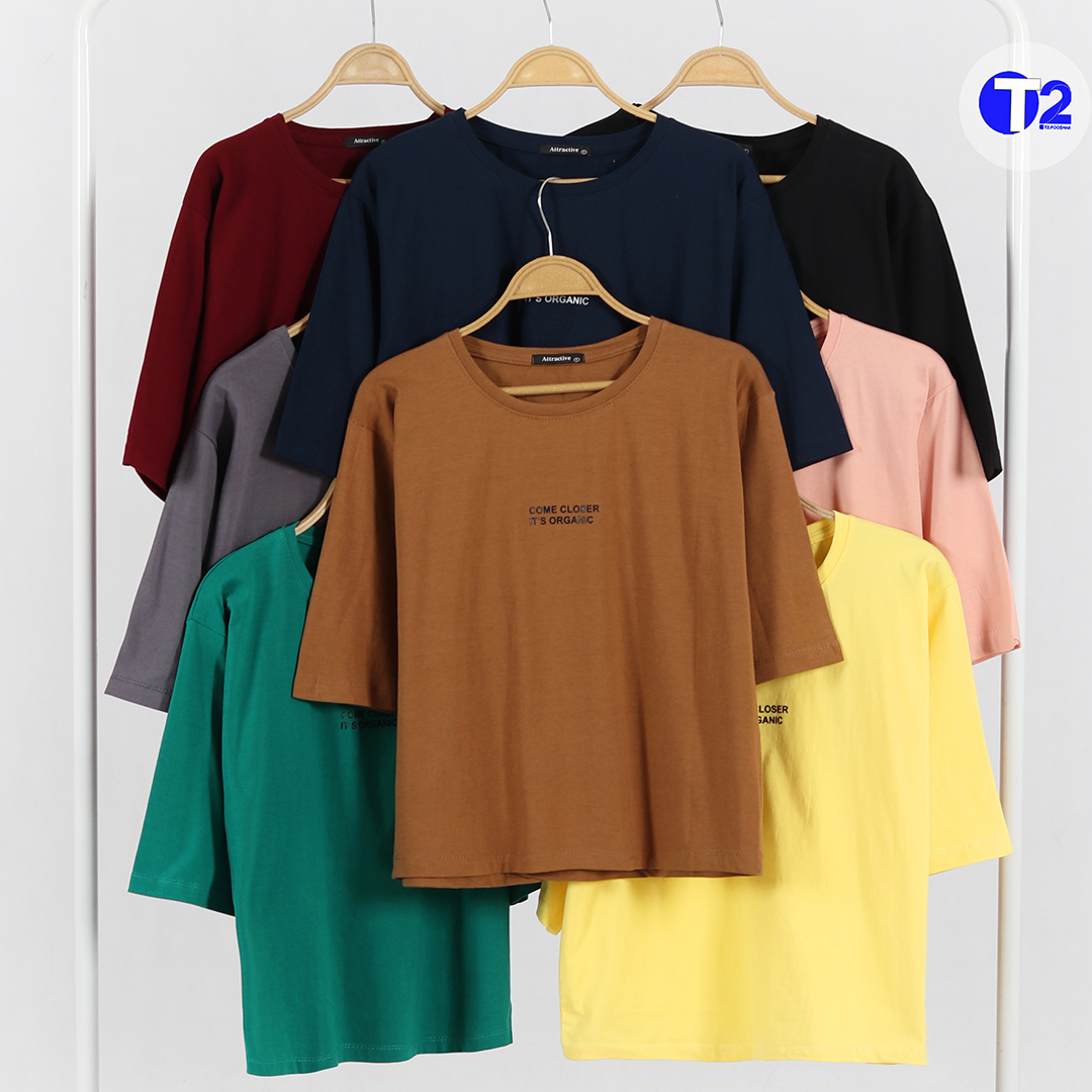 تیشرت باکسی اورگانیک (3536)