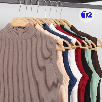 تاپ یقه ایستاده کرکره (3207)