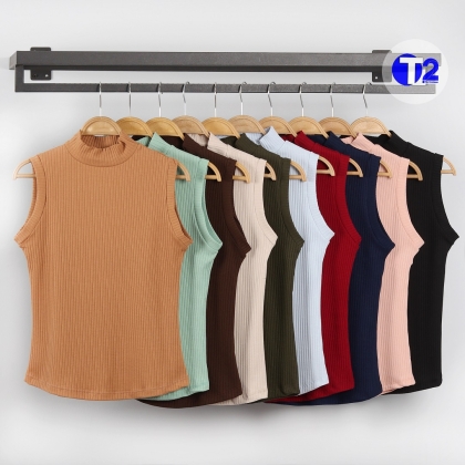 تاپ یقه ایستاده کرکره (3138)